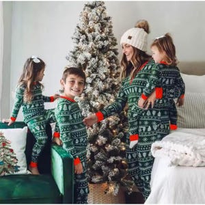 christmas matching pajamas set christmas holiday pajamas set mother dad gift Christmas Pyjamas for kids Couples winter outfit 2025 Xmas Gift