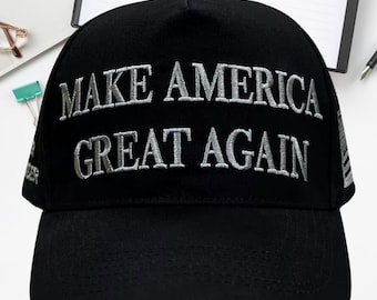 MAGA Hat: Embroidered Political Campaign Cap