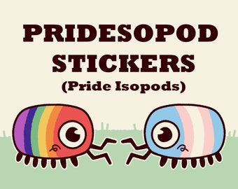 Pridesopod 2in Stickers
