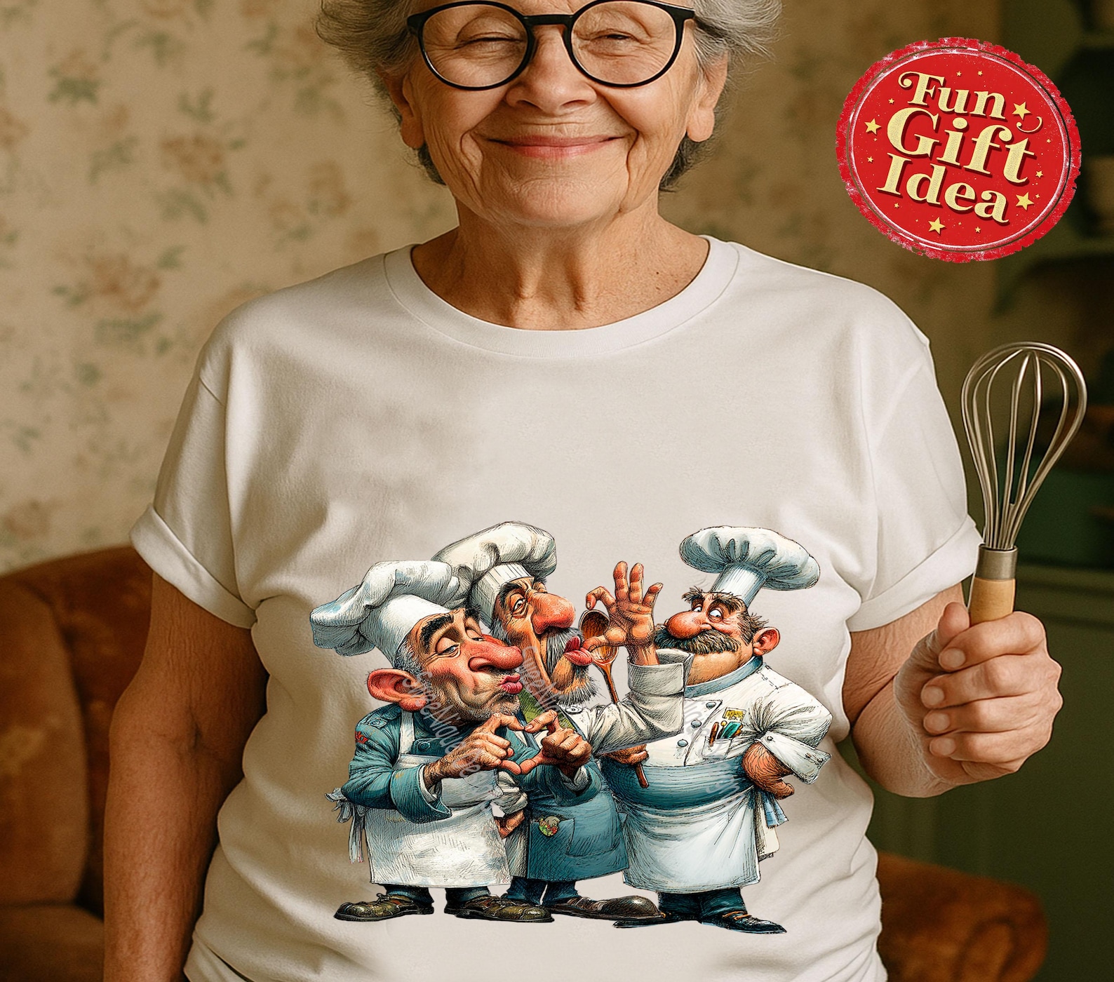 Silly Chef Graphics Funny Old Man Chefs PNG Clipart, 44 Whimsical Sassy Characters Kitchen ...