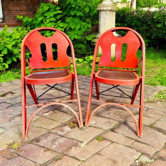 ビンテージチェア 20’30’s LouisRastetter 折りたたみチェア ビンテージチェア 20'30's LouisRastetter 折りたたみチェア