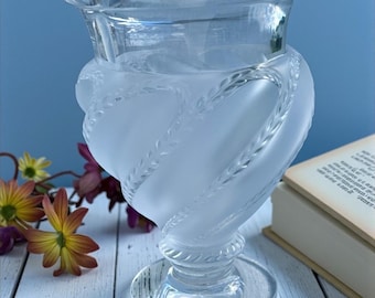 New in Box: Lalique Anemone Flower Sculpture ~ Symbol of Purity