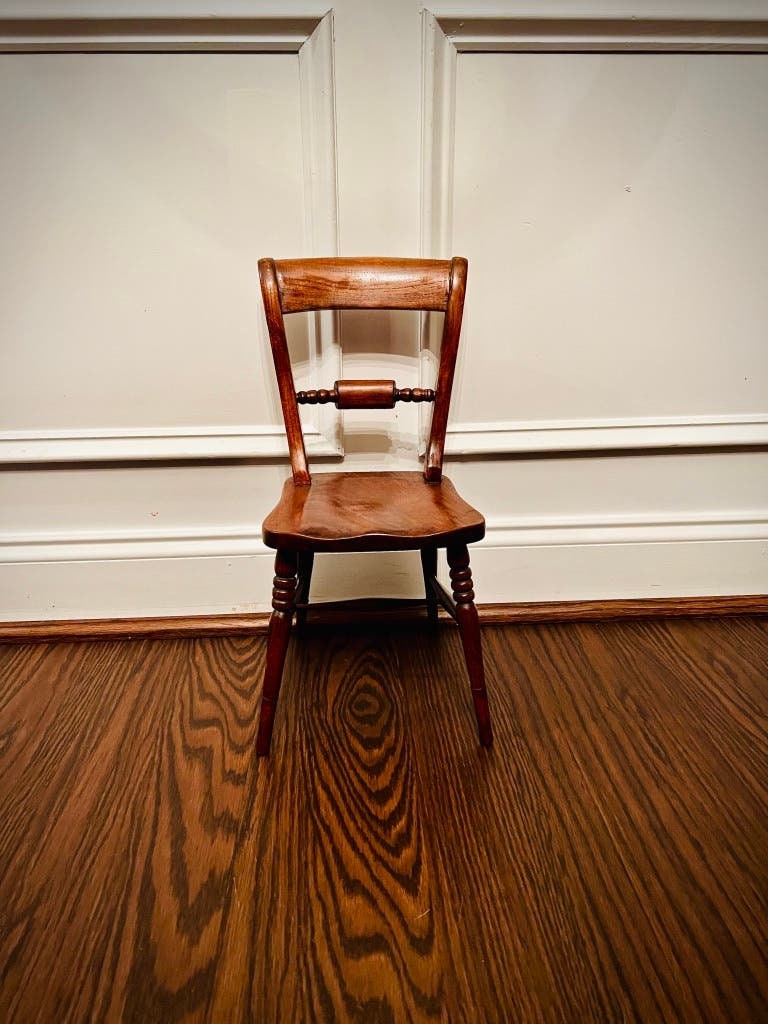 Wood chair back replacement sale