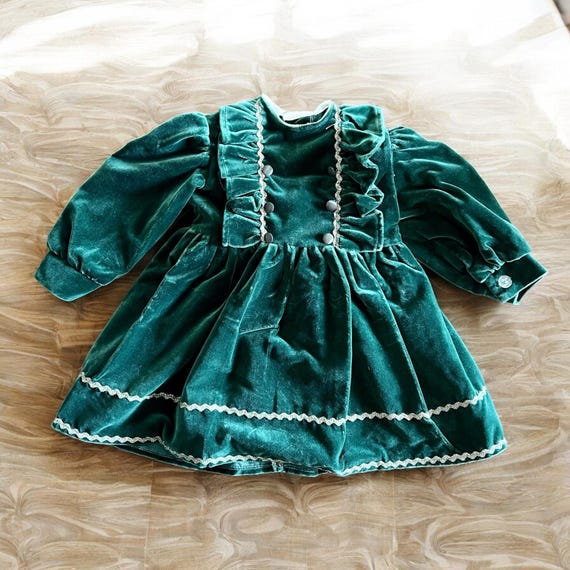 white christmas dresses 3T Ric Rac & Ruffles Christmas Dress main image 0