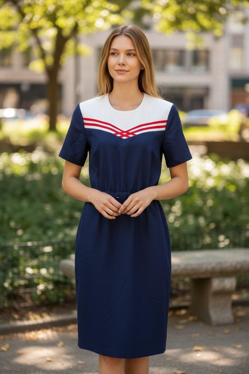 Patriotic Midi Dress - Etsy