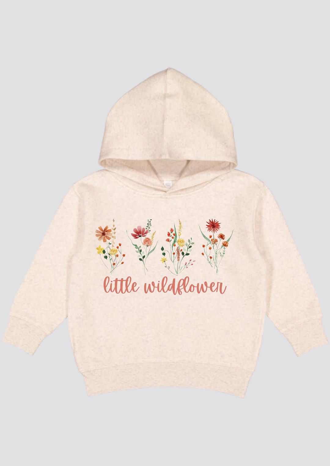 Wildflower Stripe Kids Ls Tee