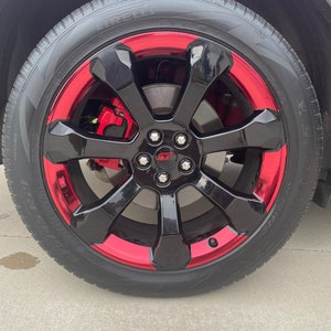 Premium Vinyl 21&quot; Wheel Overlay Ford Explorer ST, Explorer Platinum, Explorer ST-Line
