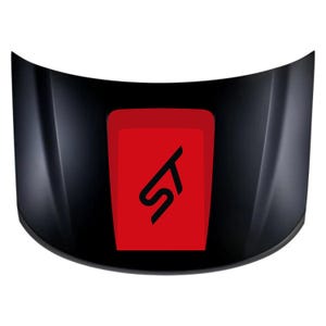 Premium Vinyl Ford Explorer Full Center Scoop Hood Graphic 2020, 2021, 2022, 2023, 2024, 2025 customization available.