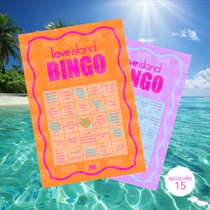 Love Island Bingo Karte Staffel 7 Folge 15