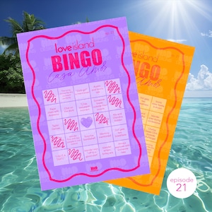 Bingokaart Love Island Seizoen 7 Aflevering 21 Casa Amor