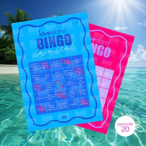 Love Island Bingo Karte Staffel 7 Folge 20 Casa Amor