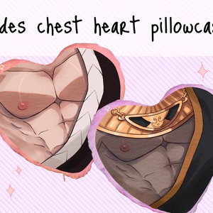 Hades game chest heart pillows pillowcases