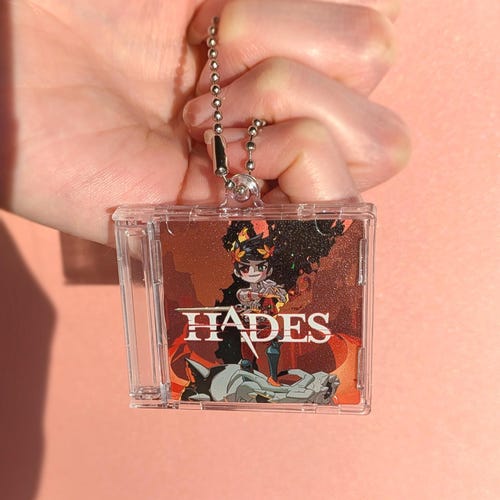 Hades game Zagreus CD acrylic charm