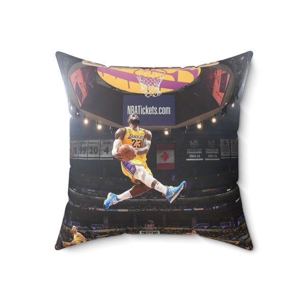 Lebron James Pillow Etsy