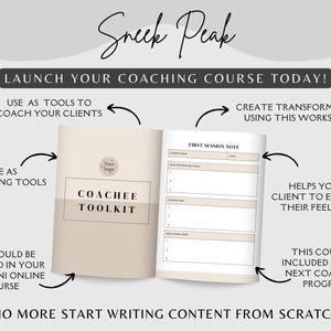 Coaching Worksheet Templates: Editable Canva Forms for Health & Life Coaches (PDF Download) image 5