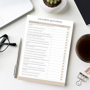 Coaching Worksheet Templates: Editable Canva Forms for Health & Life Coaches (PDF Download) image 8