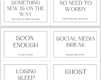 Divine Spirit Messages Printable Oracle Deck