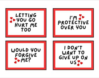 Love Messages Printable Oracle Deck