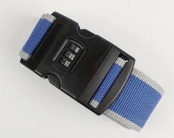 Travel Luggage Strap with Combination Lock