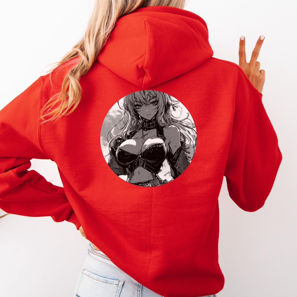 Anime Hoodie, Anime Sweatshirt, Gift For Anime Lover, Anime Apparel, Japanese Streetwear, Anime Girl Shirt, Anime Merch, Japanese Tv Show