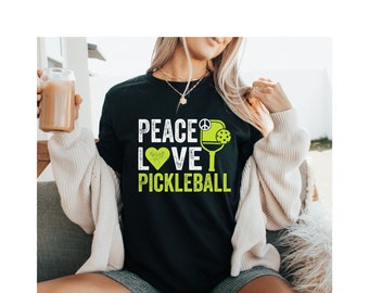 Retro Pickleball Shirt, Pickleball Gift, Pickleball Gift for Women, Pickleball Player Shirt, Racquetball Shirt, Paddleball Sport