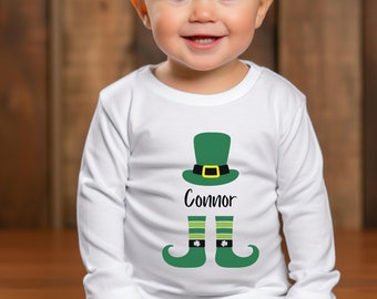 Custom Name Shirt, Personalized St. Patrick’s Tee, Custom Kids Shirt, Gift For St. Patrick’s Day, Birthday Shirt For Kids