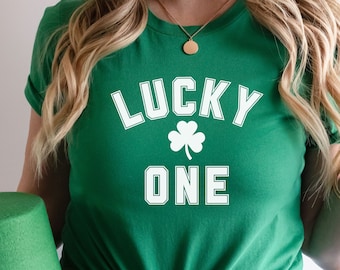 Camiseta del Día de San Patricio con el trébol de la suerte, camiseta irlandesa