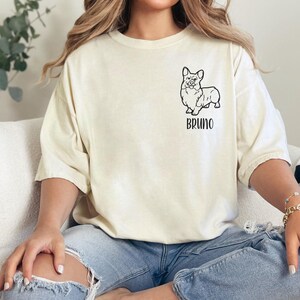 Corgi Shirt, Corgi Mom Shirt, Custom Shirt, Comfort Colors Shirt, Gift For Corgi Mama, Corgi Mom Gift, Corgi Tee, Dog Mom Gift, Dog Mama