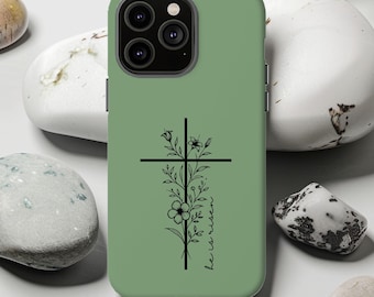 Christian Phone Case, iPhone 16 15 14 13 12 11 Pro Max, Christian Case, Samsung Google Pixel, Christian Art Phone Case, Christian Gifts
