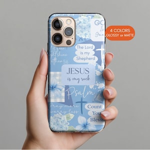 Bible Verse Christian Phone Case, iPhone 16 15 14 13 Pro Max, Religious Case, Samsung S25 Google, Christian Art Phone Case, Gift For Husband