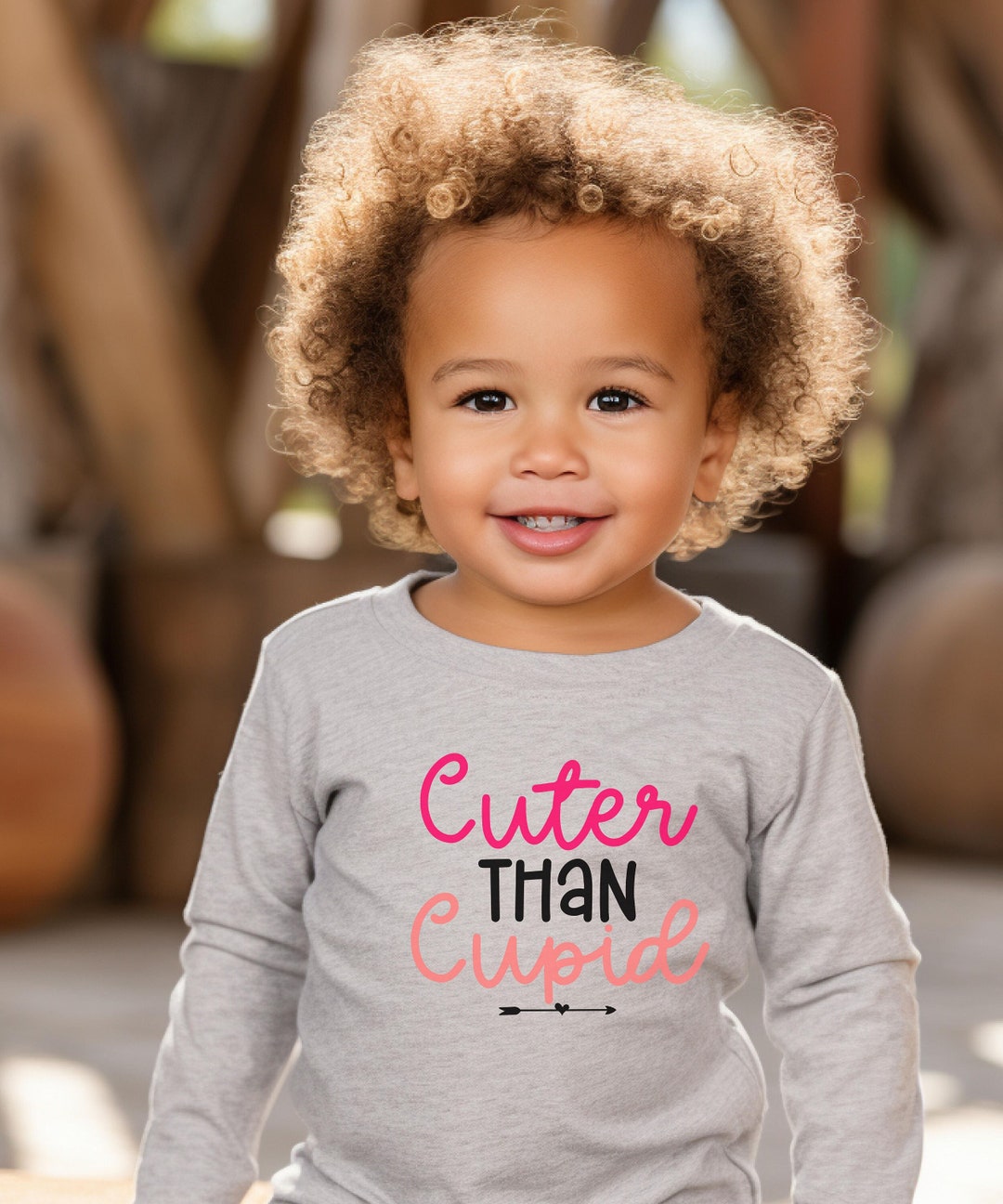 Toddler Valentine Shirt, Cuter Than Cupid Shirt, Toddler Valentine's ...