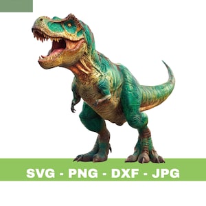 T Rex SVG, Dinosaur PNG, Tyrannosaurus Rex Jpg, Digital Clipart Dxf, Digital Download, Dinosaur Bundle, Dinosaur Birthday Boy DIY Crafts