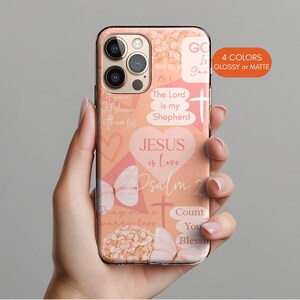 Bible Verse Christian Phone Case, iPhone 16 15 14 13 Pro Max, Religious Case, Samsung S25 Google, Christian Art Phone Case, Gift For Husband
