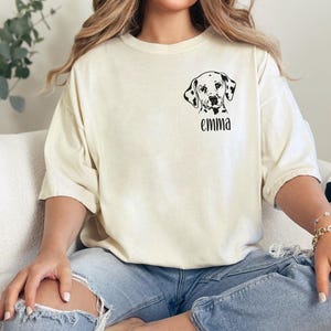 Dalmatian Shirt, Dalmatian Mom Shirt, Custom Shirt, Comfort Colors Shirt, Gift For Dalmatian Mama, Dalmatian Mom Gift, Dalmatian Tee