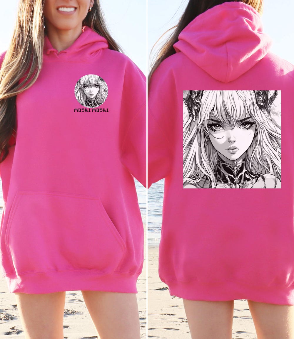 Anime Hoodie, Anime Sweatshirt, Gift For Anime Lover, Anime Apparel, Japanese Streetwear, Anime Girl Shirt, Anime Merch, Japanese Tv Show