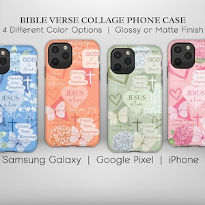 Bible Verse Christian Phone Case, iPhone 16 15 14 13 Pro Max, Religious Case, Samsung S25 Google, Christian Art Phone Case, Gift For Husband