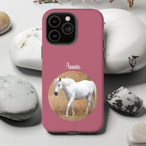 iPhone 16 Case, Horse Photo Phone Case, Horse iPhone Case, iPhone 15 14 13, Custom iPhone Samsung Google Pixel, Custom Pet Photo Case