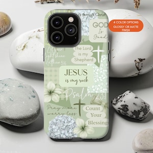 Bible Verse Christian Phone Case, iPhone 16 15 14 13 Pro Max, Religious Case, Samsung S25 Google, Christian Art Phone Case, Gift For Husband