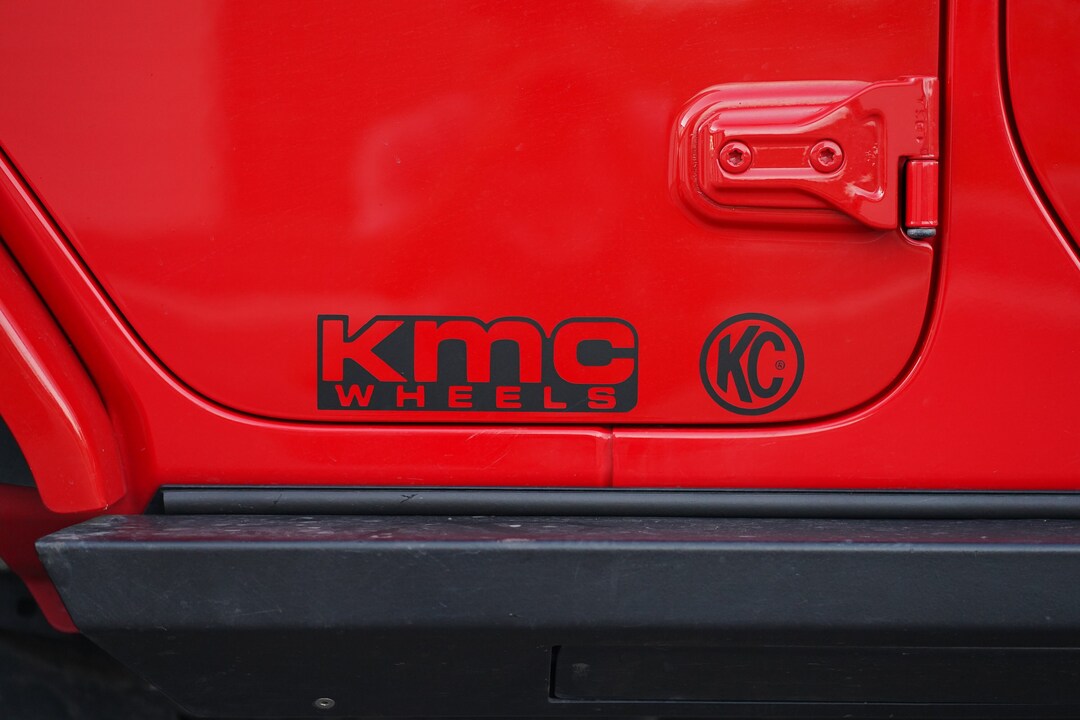 KMC Wheels Logo Decal Etsy