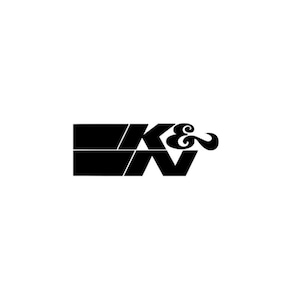 K&N Filters Logo Decal