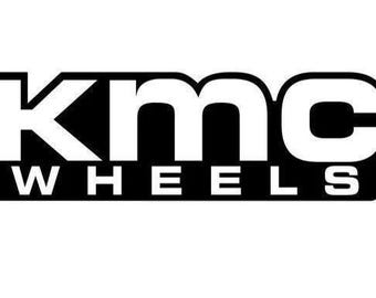 KMC Wheels Logo Decal