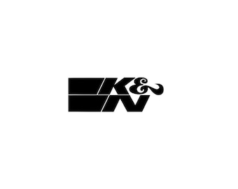 K&N Filters Logo Decal