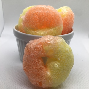 Freeze Dried Peachy Donut Rings