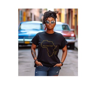 Das ist Black Magic Tshirt - black girl magic | Schwarzes Geschichtsmonat Shirt | Afrikaner | BLM Shirt | Schwarze Exzellenz ||- UNISEX