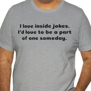 Inside Jokes Camiseta de Michael Scott, camiseta de Michael Scott, camisa divertida, Dunder Mifflin, camiseta de The Office, camisa divertida, regalo para amantes de la oficina