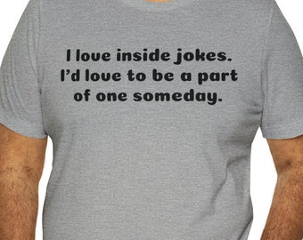 Inside Jokes Michael Scott t-shirt, t-shirt Michael Scott, chemise drôle, Dunder Mifflin, t-shirt The Office, chemise amusante, cadeau d'amant de bureau