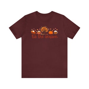 Tis the Season Fall tshirt, cute fall tee, fall vibes t-shirt, fall lovers shirt, gift for fall lovers, gift for her
