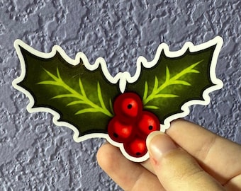 Holly Sticker