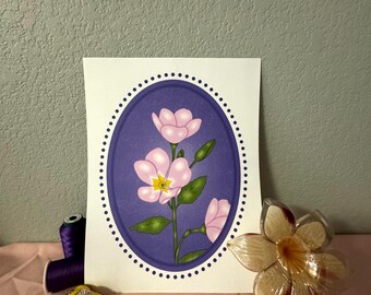 Birth Flower Primrose Art Print
