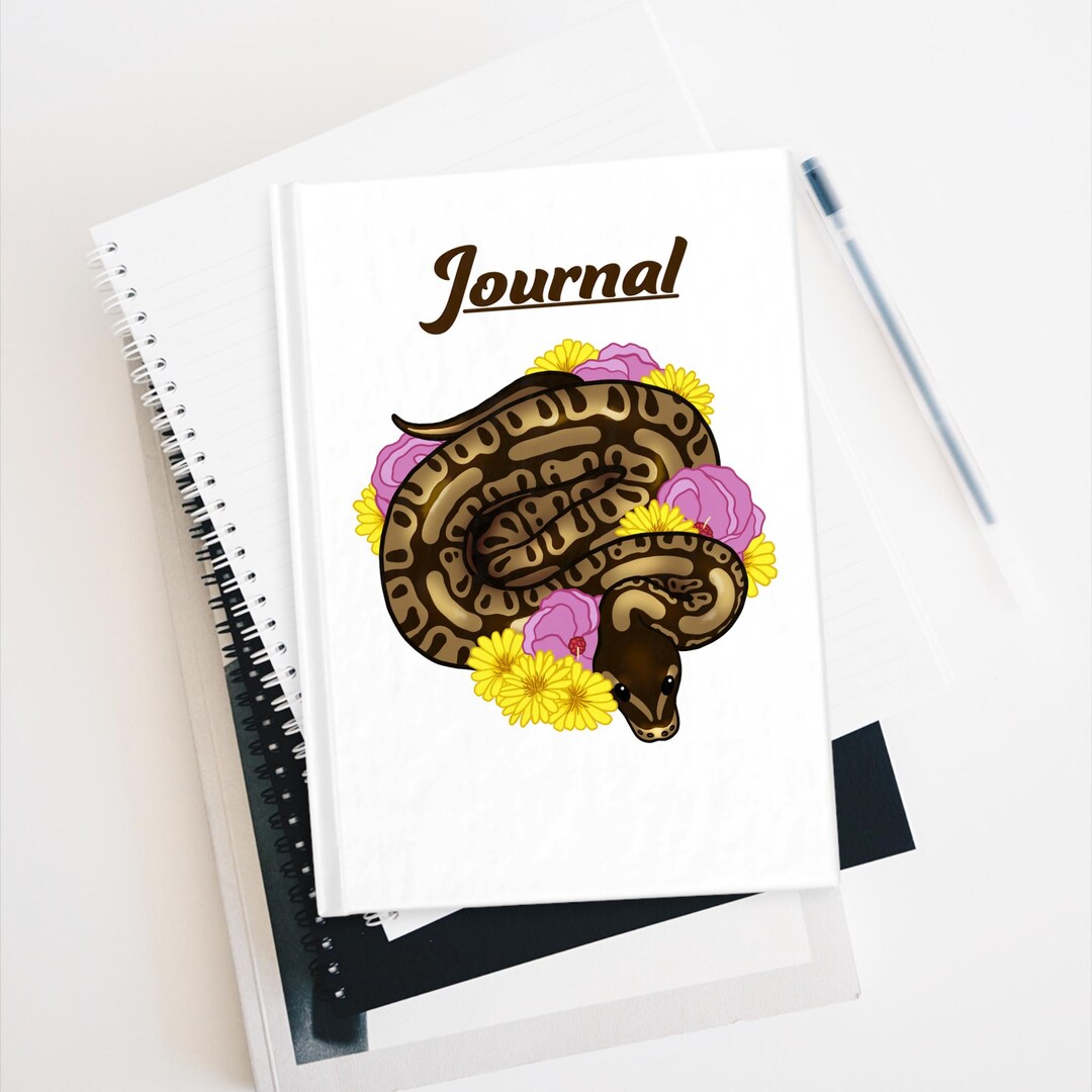 Ball Python Journal-ruled Line - Etsy